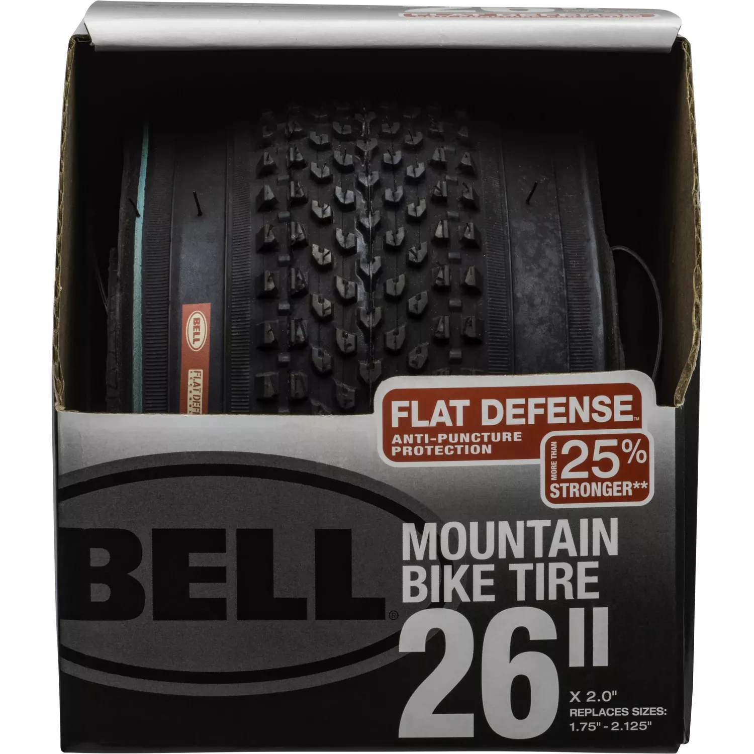 26 In. Rubber Bicycle Tire 1 Pk