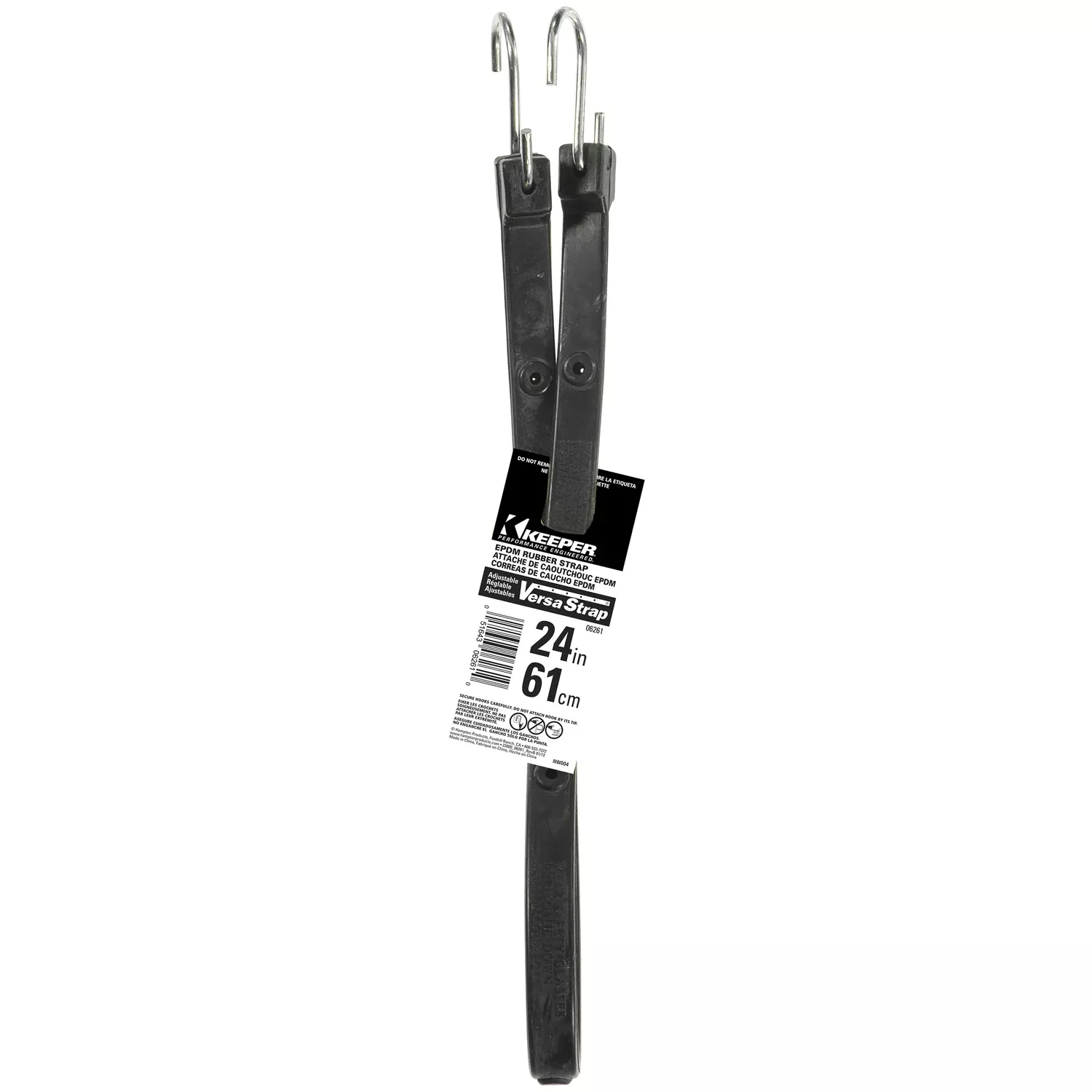 Black Tarp Strap 24 In. L X 0.315 In. 1 Pk