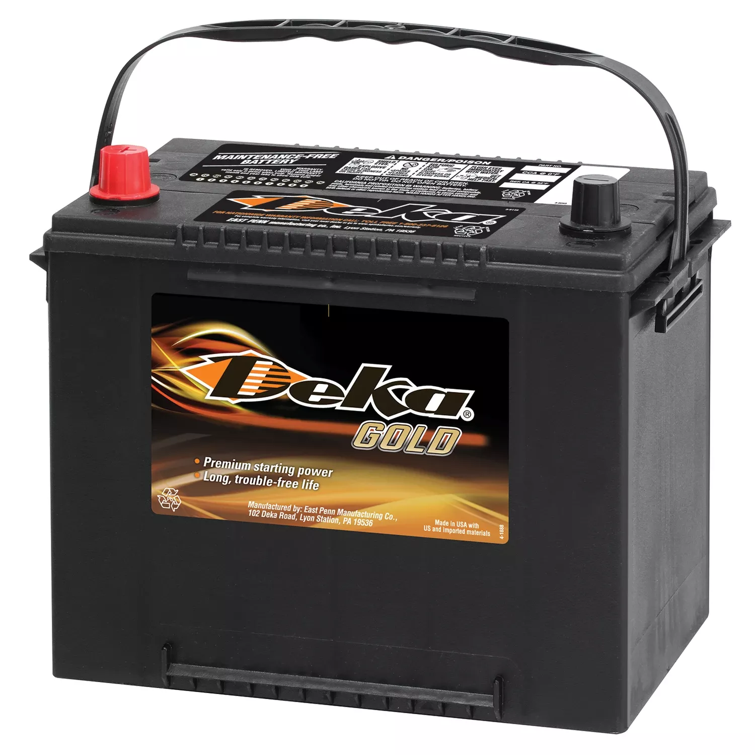 Gold Series 650 Cca 12 V Automotive Battery - Model 624mf