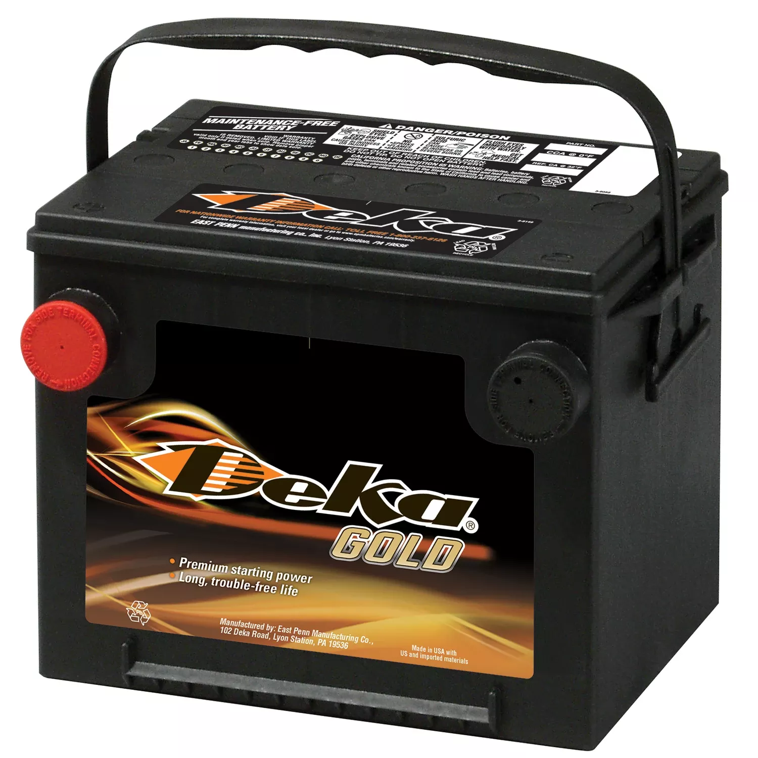 Gold Series 650 Cca 12 V Automotive Battery - Model 675mf