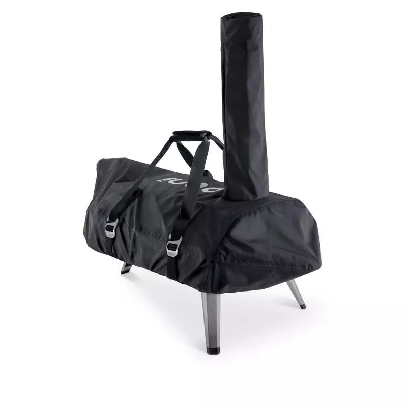 Karu 12/12g/2 Black Weather‑resistant Pizza Oven Cover – Premium Aluminum/polyester Shield