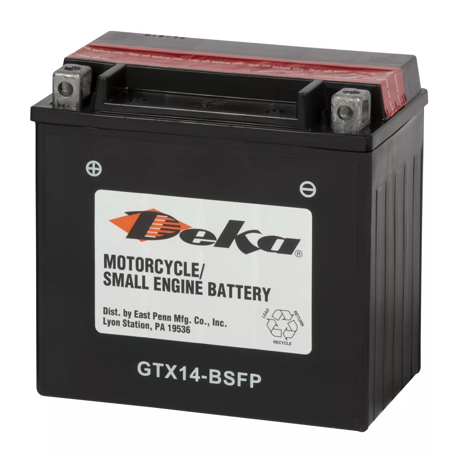 Standard Agm 200 Cca 12 V Motorcycle And Small Engine Battery - Ytx14-bsfp