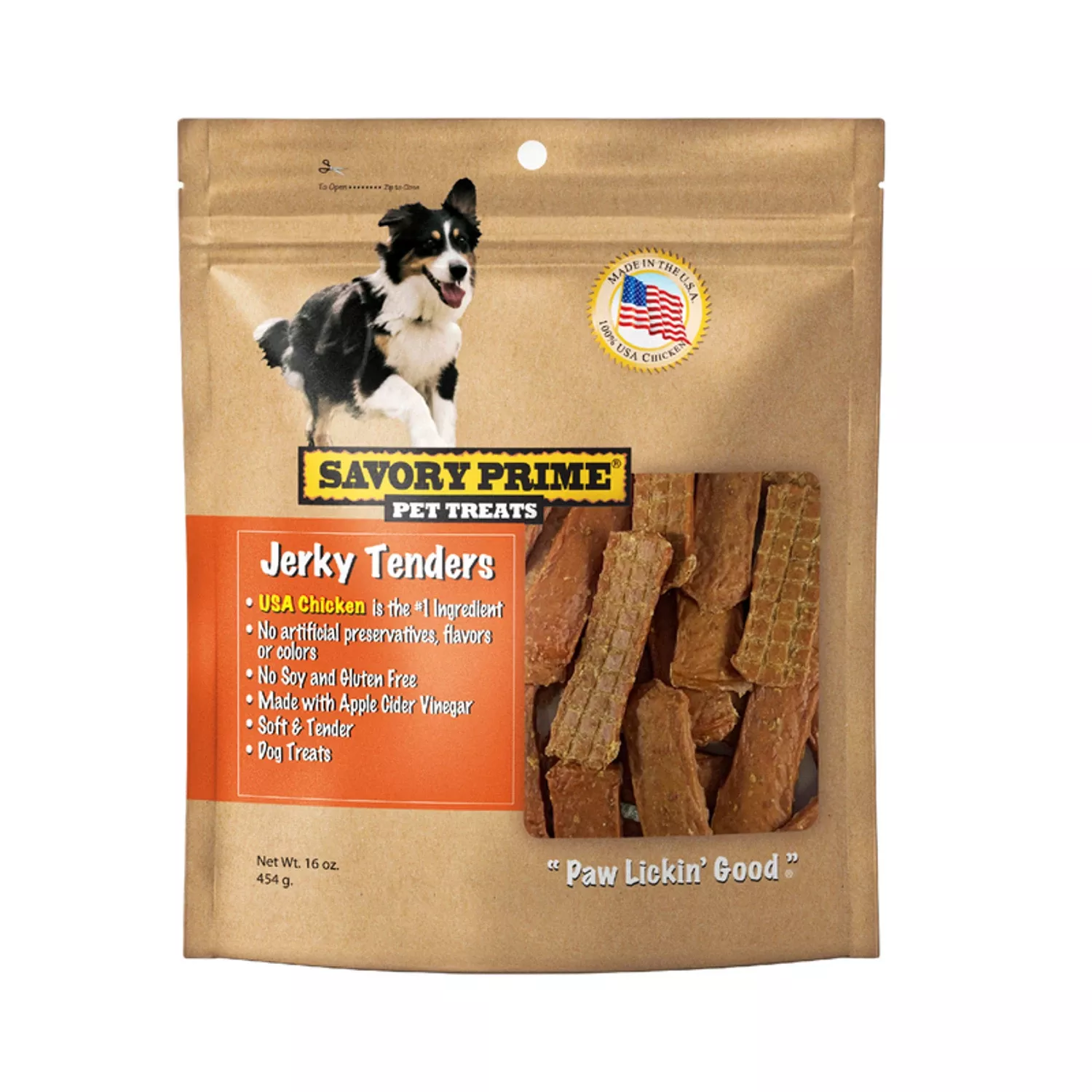 Usa Tenders Chicken Grain Free Jerky Tenders For Dogs 16 Oz